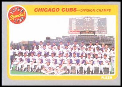 642 Chicago Cubs Division Champs